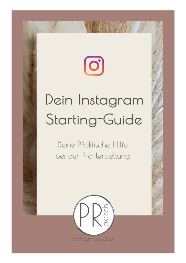 Instagram Starting Guide-Titelseite